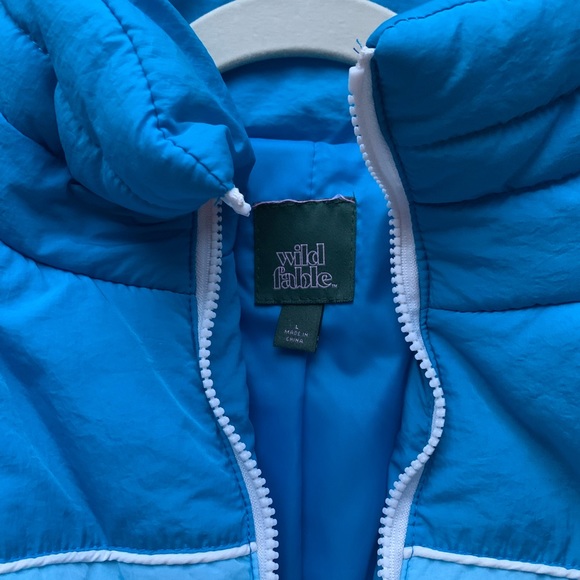 Wild Fable Blue Retro Puffer - Picture 2 of 3